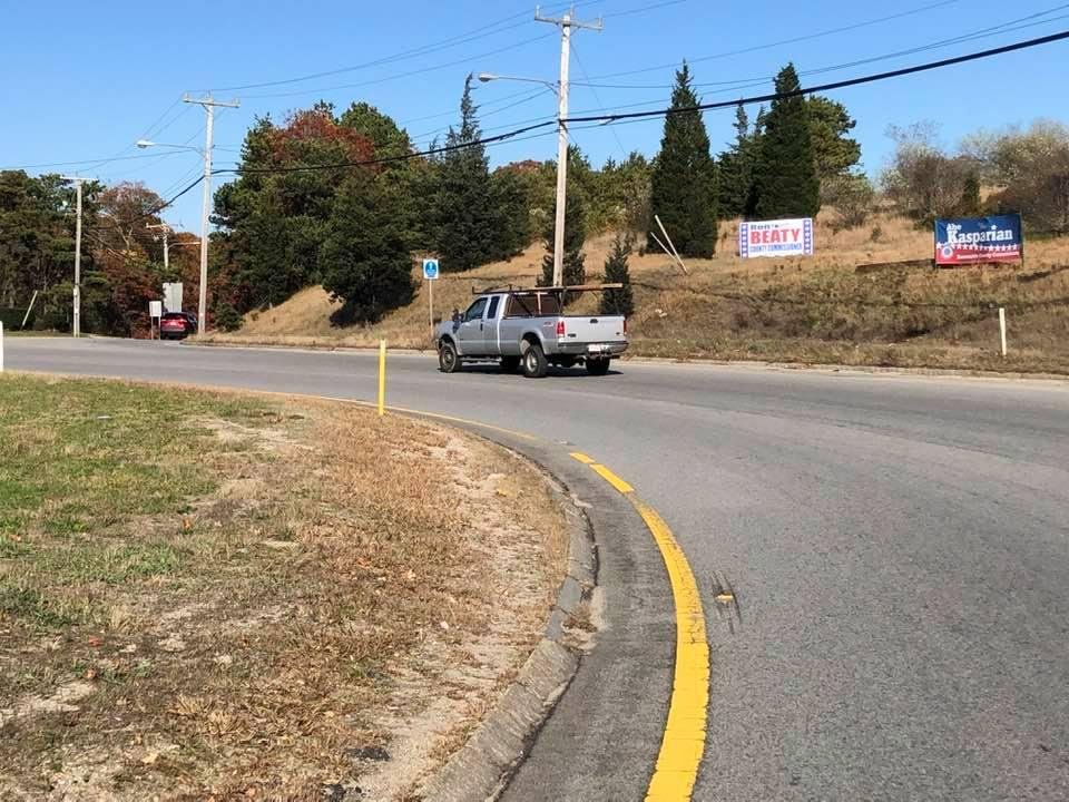 Felon’s hill at the Bourne rotary