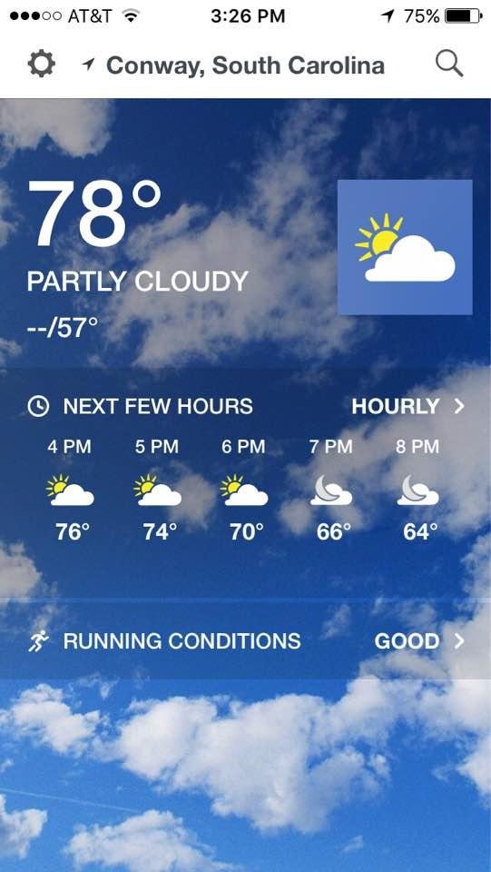 What a beautiful day!