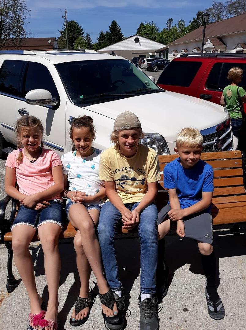 My beautiful grandchildren. We had a great time a the beach and the park.We finally started to get some really gorgeous weather.