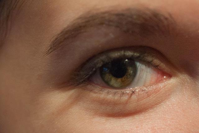 Whose eye is this? Hint, the person was at our family gathering today.