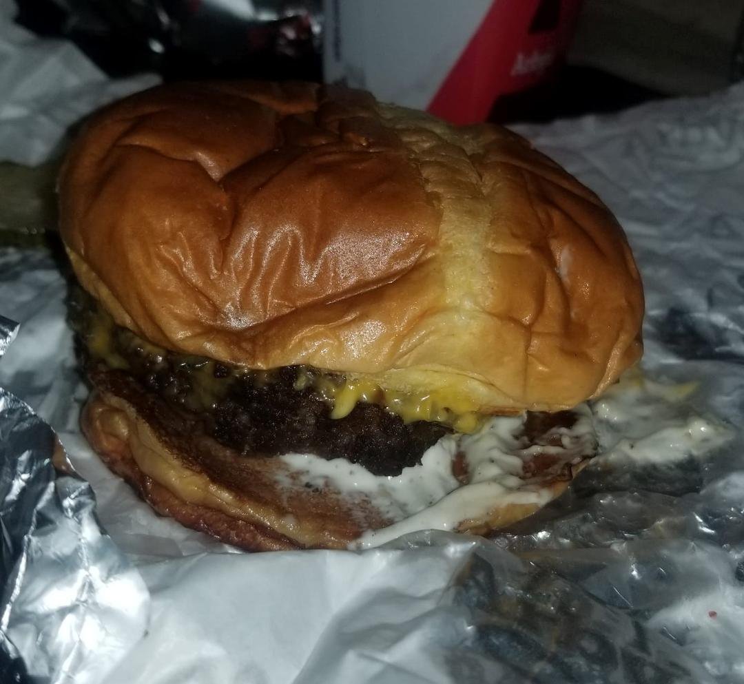 Tried the new Arby's Burger. Very delicious