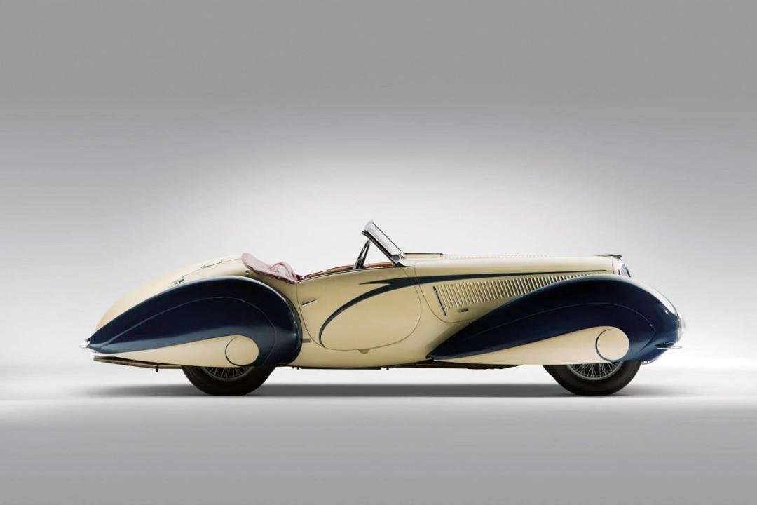 Ahhh yes. The 1937 Delahaye 135m . Just sold at Amelia island this weekend. I can think of no better way of blowing 6.6 million.