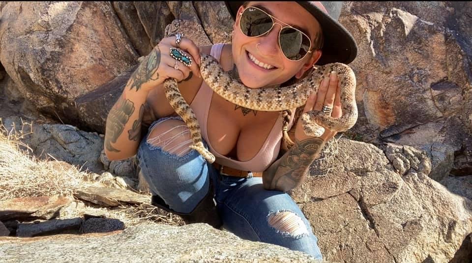 The rattlesnake rescue lady was my grandson, Matthews', math tutor a couple of years ago.