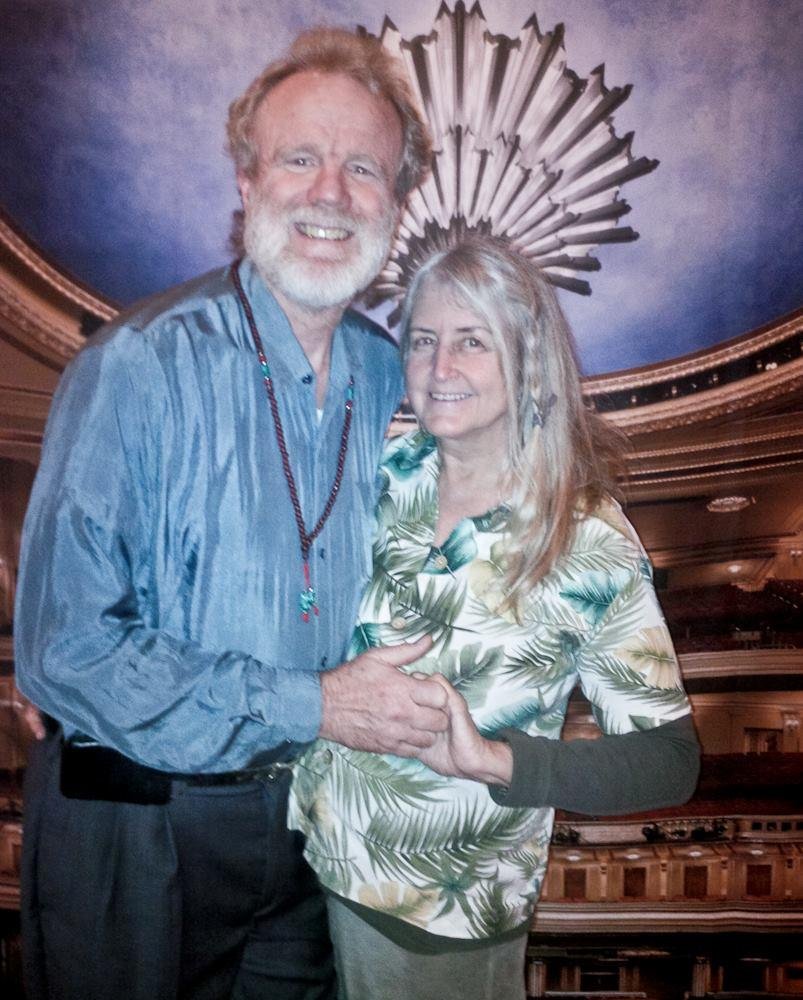 #SFOselfie New opera stars on stage at the SF Opera. Well, happy patrons anyway. We just saw La Bohème--singing starving artists. I cried at the end, and so did other men.