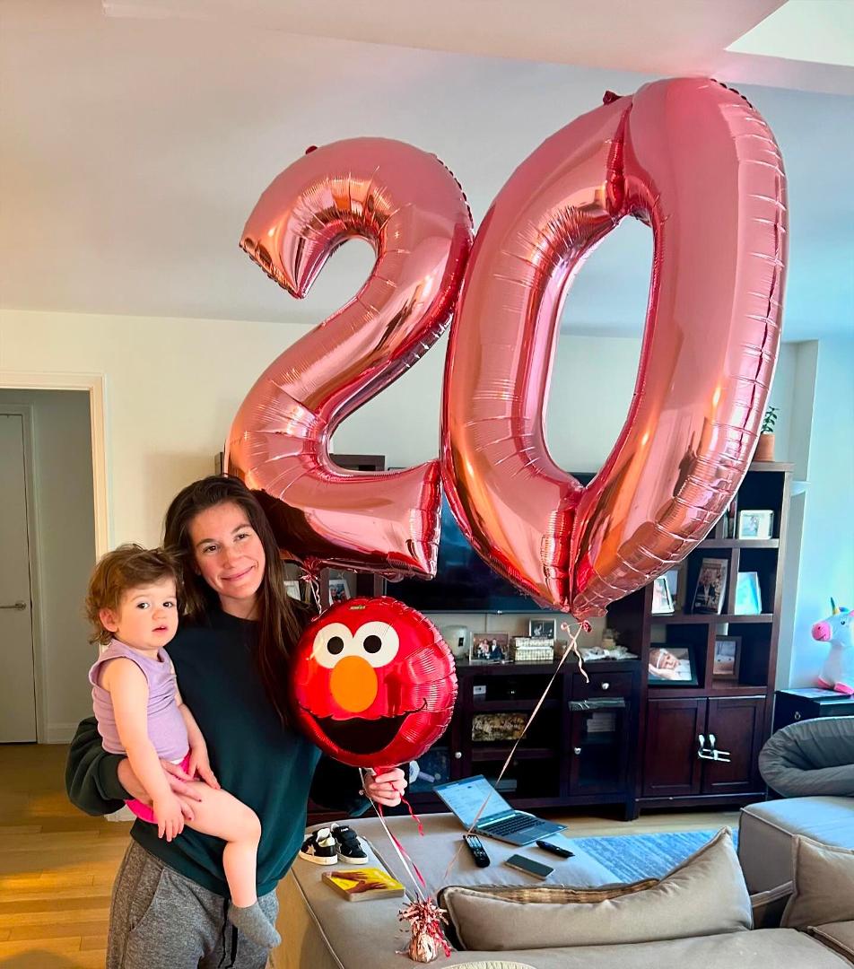 We celebrated this little girl’s 20-month birthday yesterday with Kelly. We love  you Poppy James‼️💕🌺🌼#grandparentlove