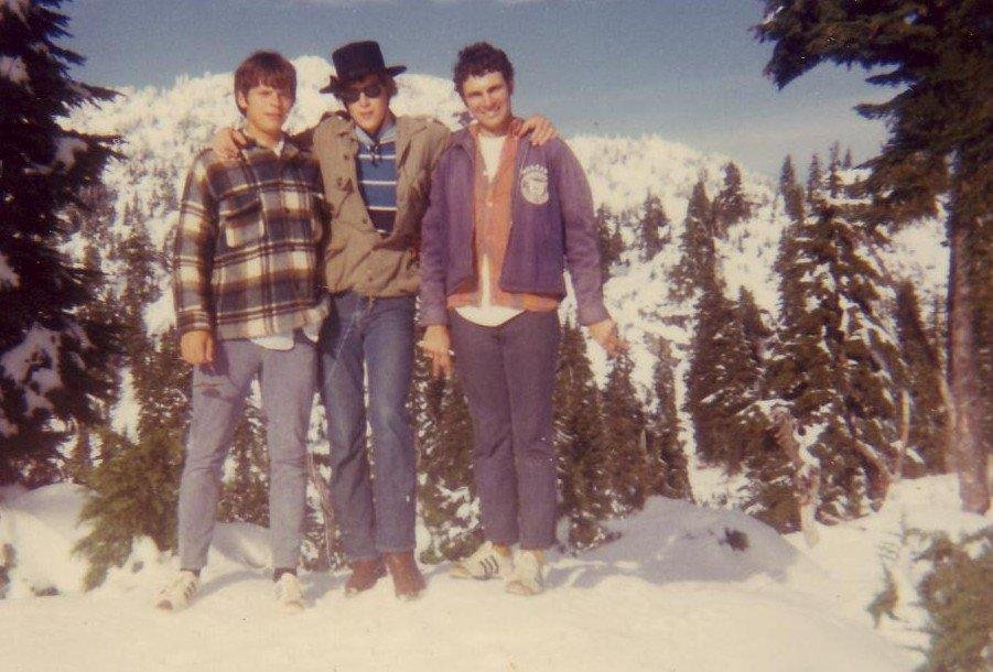 The Boys on top of Mt. Seymour September 1970