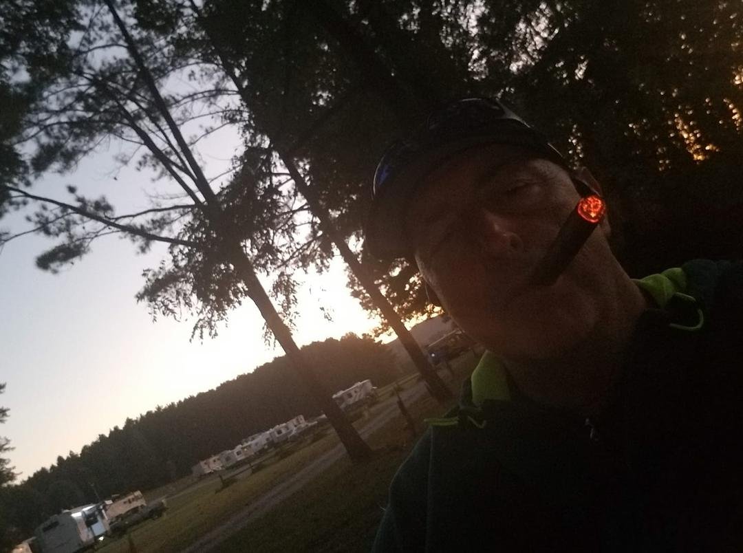 Last night at the camp site... So peaceful