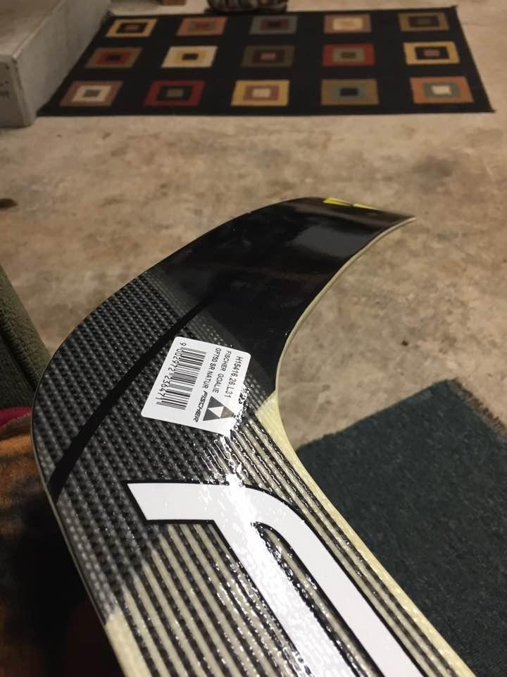 Nothing like a new stick to start a new year of hockey. It's going to be fun to play this year