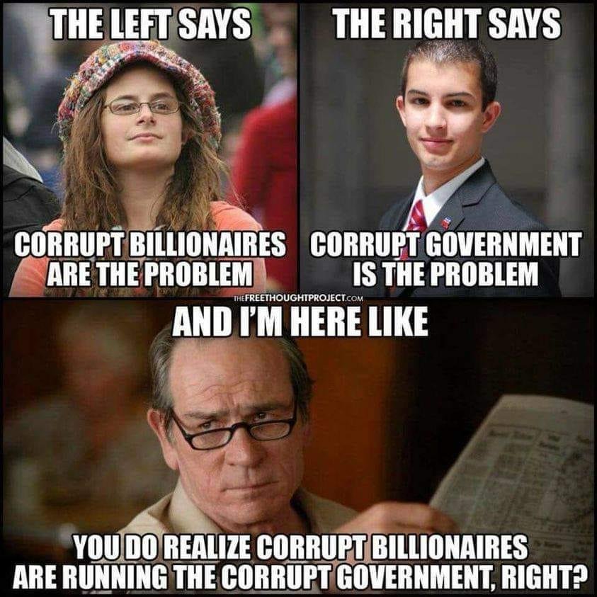 Huh... imagine that... Truth.