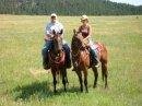 Jenna and Nikki in black hills