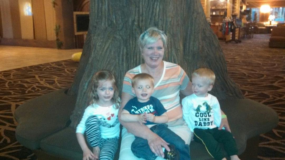 Happy birthday Grandma Randi Biorn Danner! So glad we were able to surprise you at the Wausau water park!!