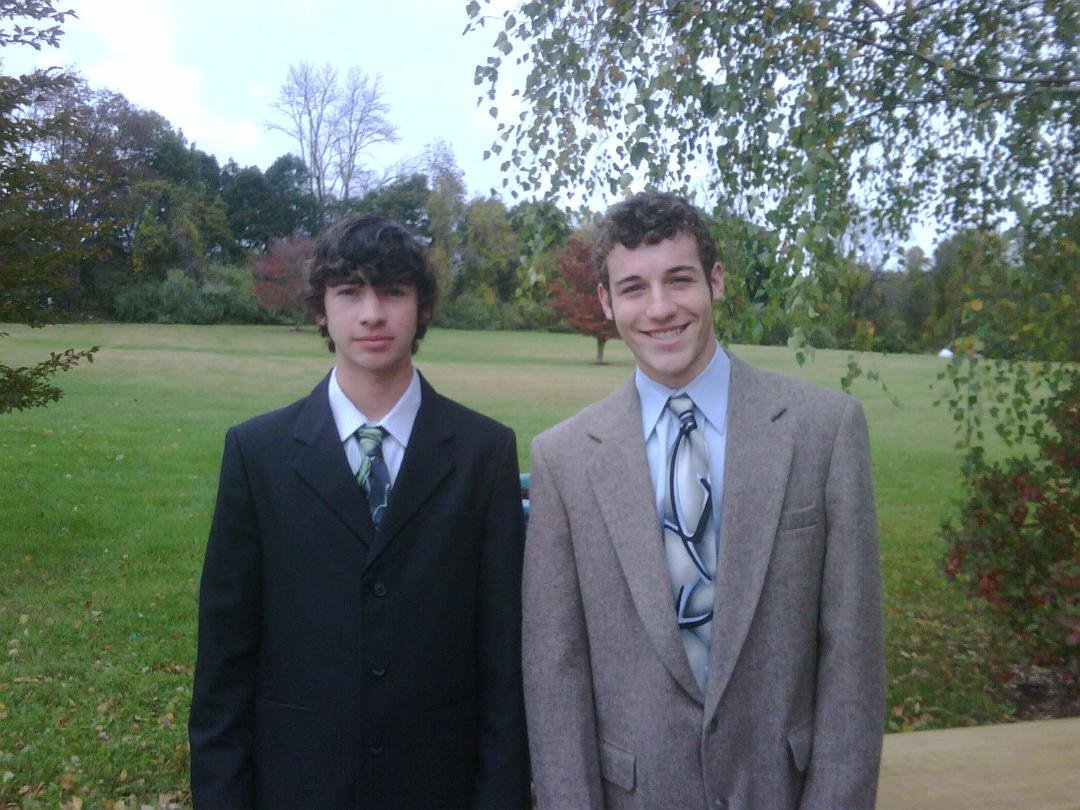 Chris and Garrett