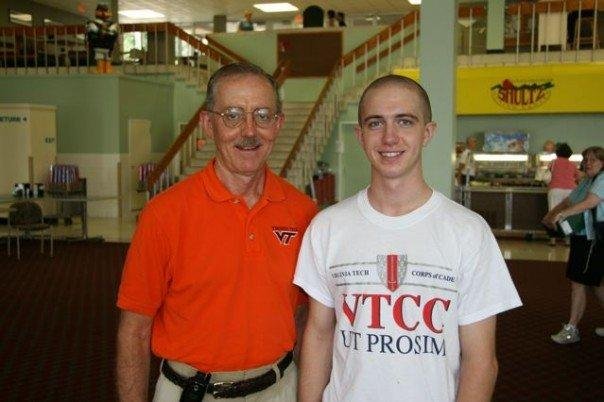 Fred Byus' album, VTCC New Cadet Orientation