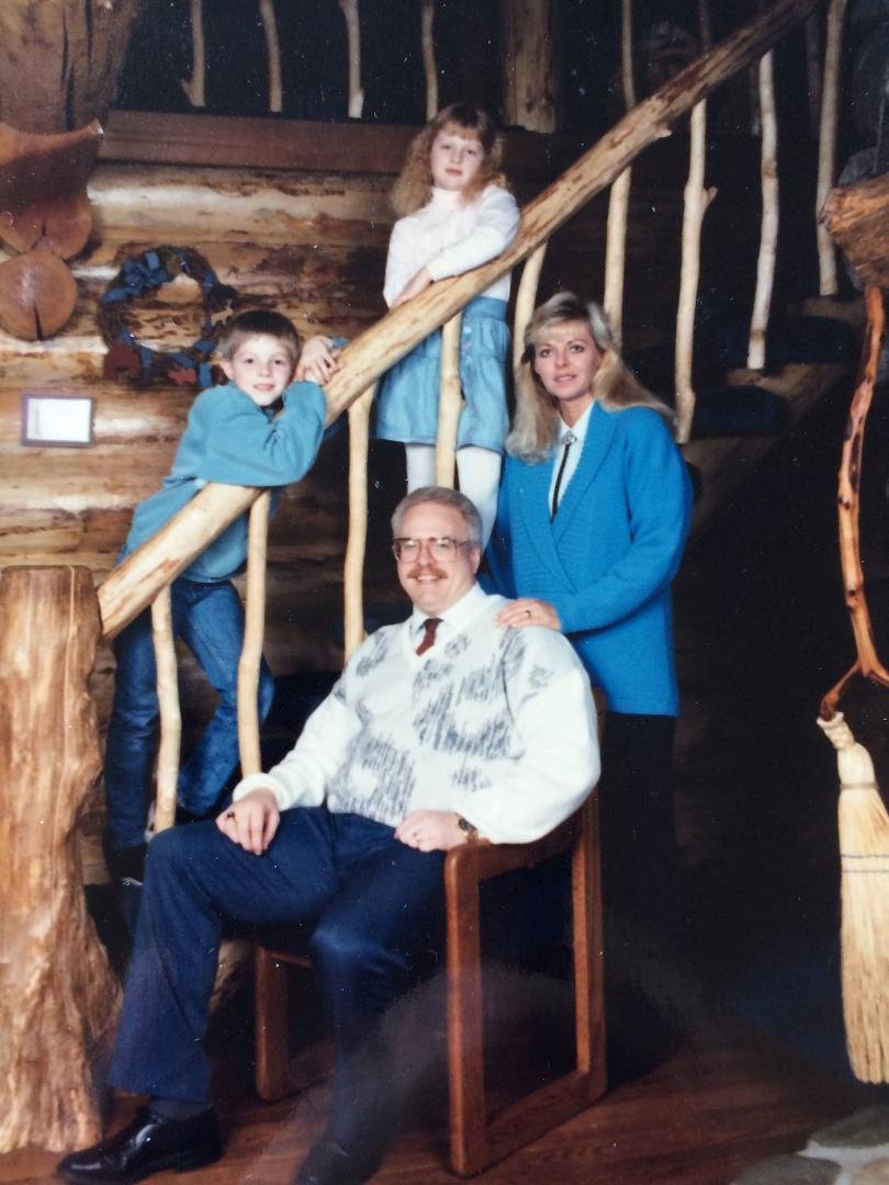 Days gone by, but not forgotten. We are not just parents---we are now grandparents. This photo, from about 1988, was sent to me from Terry Asiala. Thank you Terry.