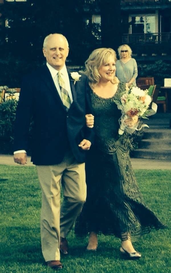 Kelly and I were married today at Alderbrook Resort