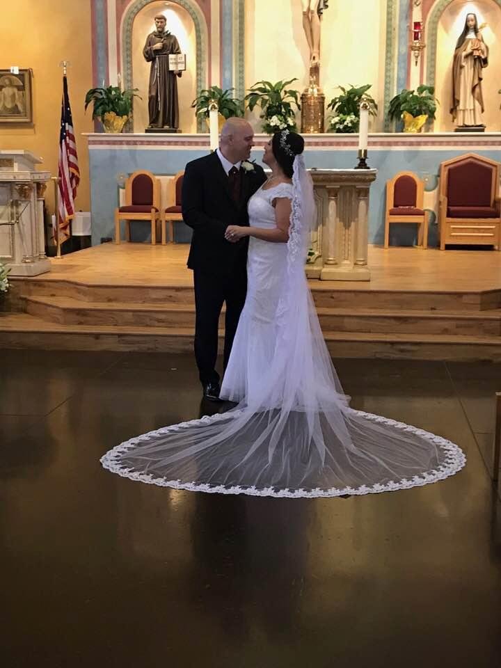 I’m a very proud mother, my son Michael and his love Gina finally tied the knot. It was a beautiful wedding.