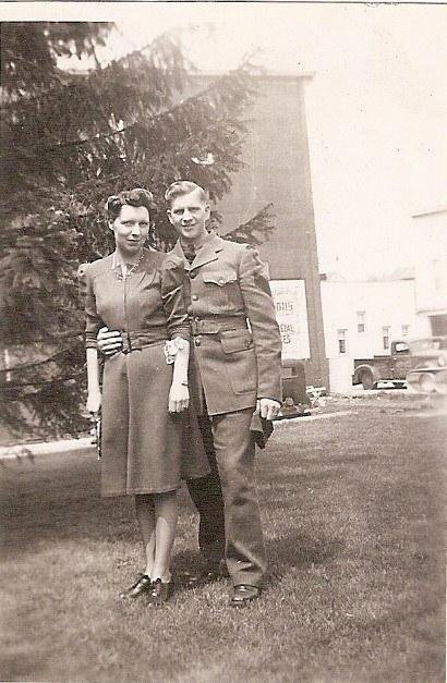 Dad and Mom in their courting days. Probably 1941.
