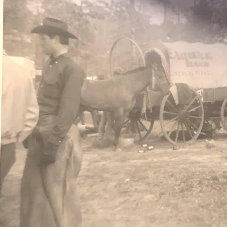 Salt Grass Trail Ride begins the 15th of February. I think this was the 1967 ride. Myself, Butch Warwick, Herman Gardiner and my brother rode a few years.