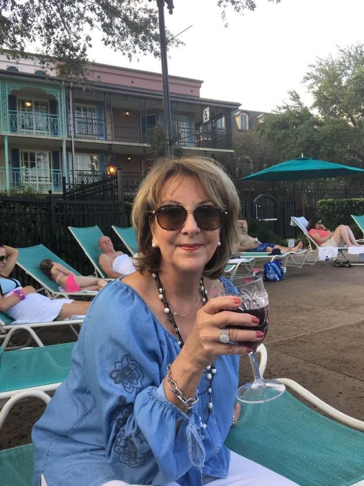 Made it! Having a glass of wine waiting for kids to come over. Great place....