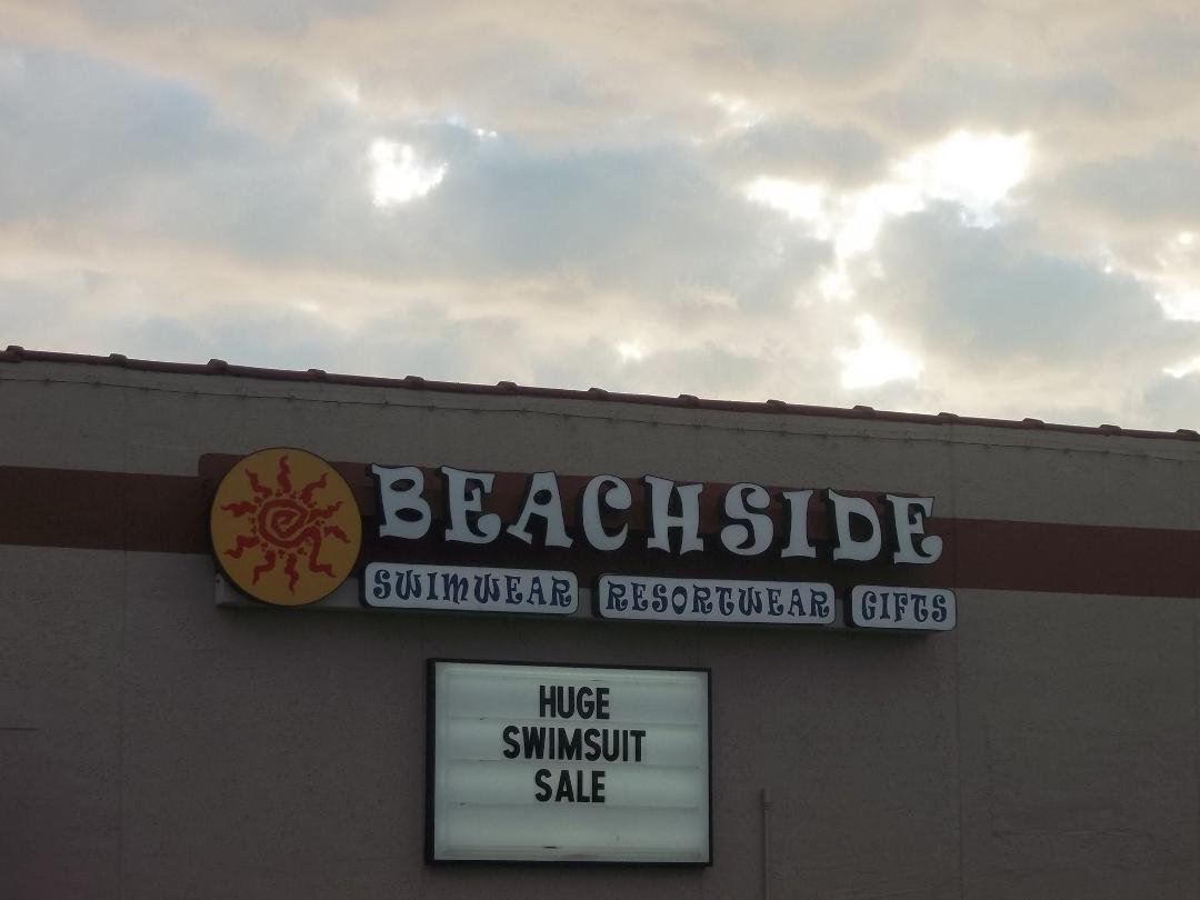Anyone in the market for a huge swimsuit? Beachside's got you covered.