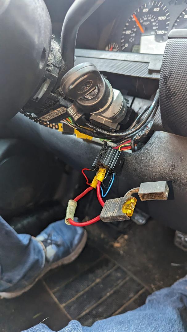 When your ignition switch goes out on a rainy day, you just have to decide to play Grand Theft Auto with your own car.