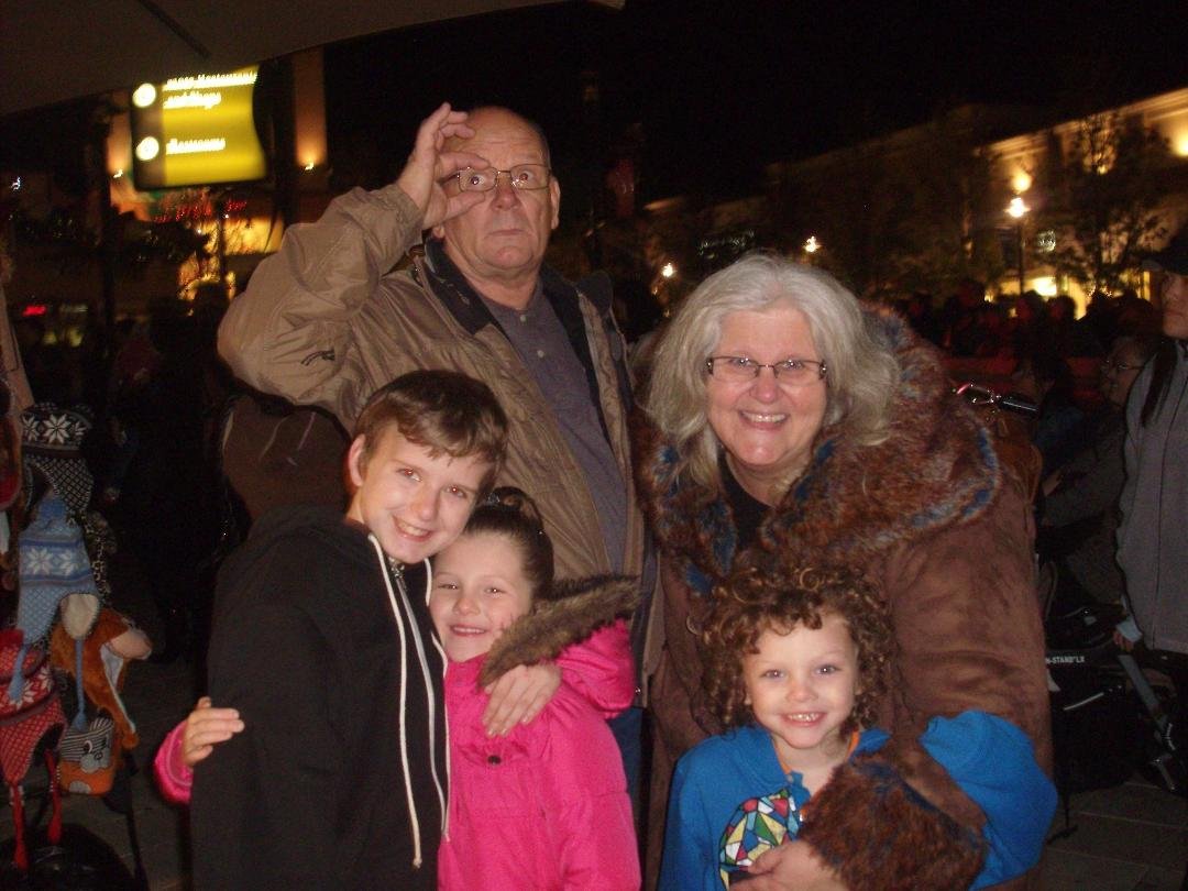 Day #9 GrandPa Ernie & GrandMari enjoying Grandchildren time.