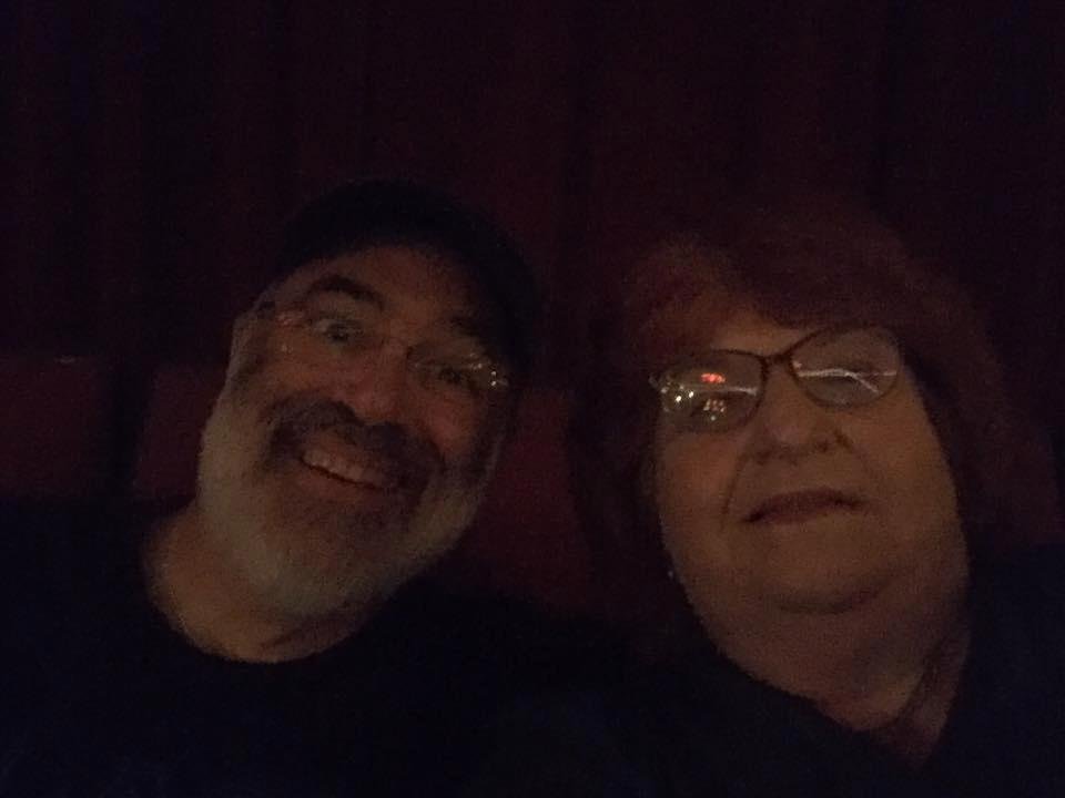 Here we are--kinda dark! We are in the second to the last row--we can make out!