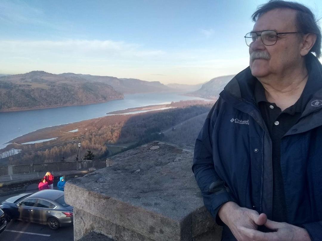 Above the Columbia River