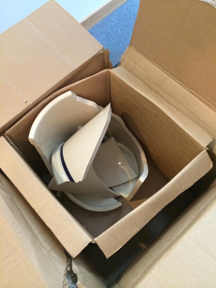 The "Kingfish" say, I was going to make old fashioned pickles, like Grandma, here's my new $90 crock that came today!!