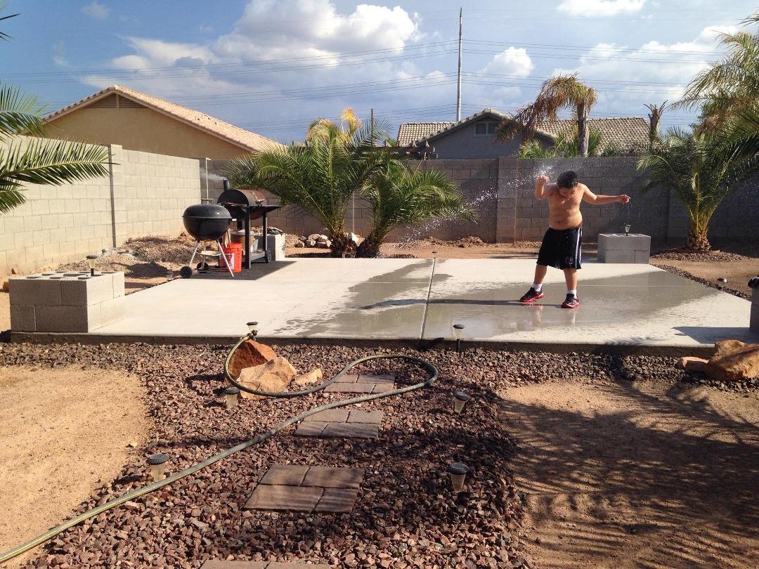 Bought our son a pool , easy setup just turn it on