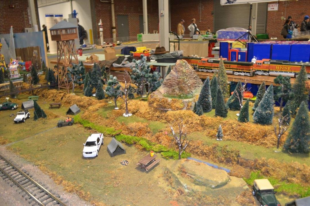 Brooks Rowlett's album, Model Railroad show