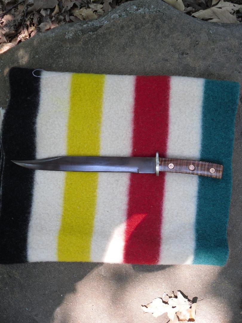 Just finished this 16th century rifleman's knife