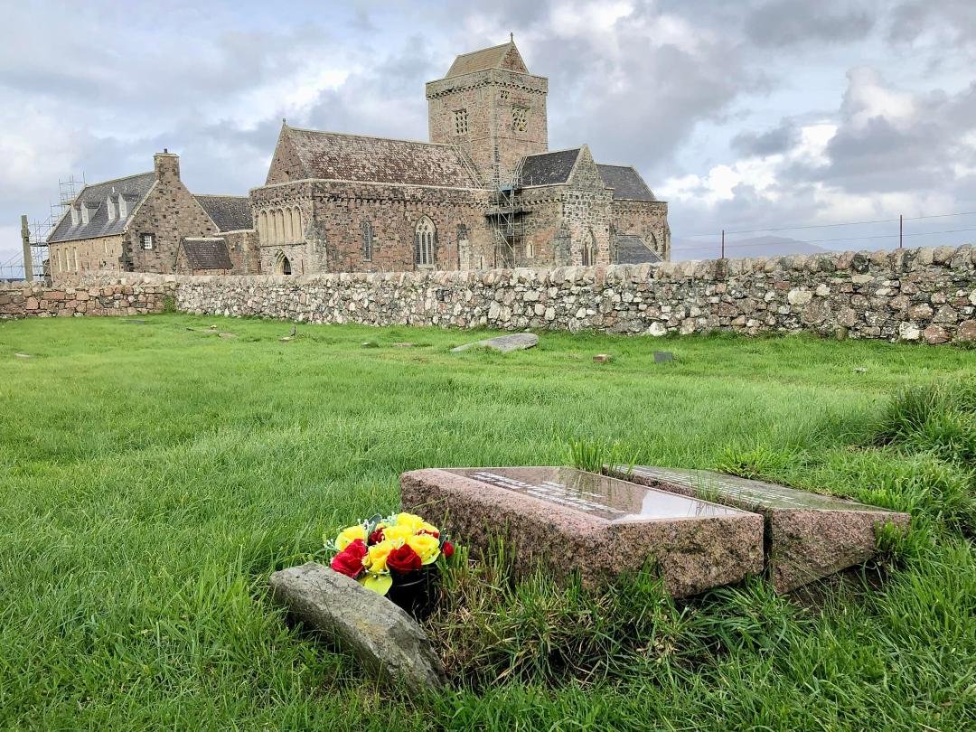 Iona Abbey, dating back to Viking times.