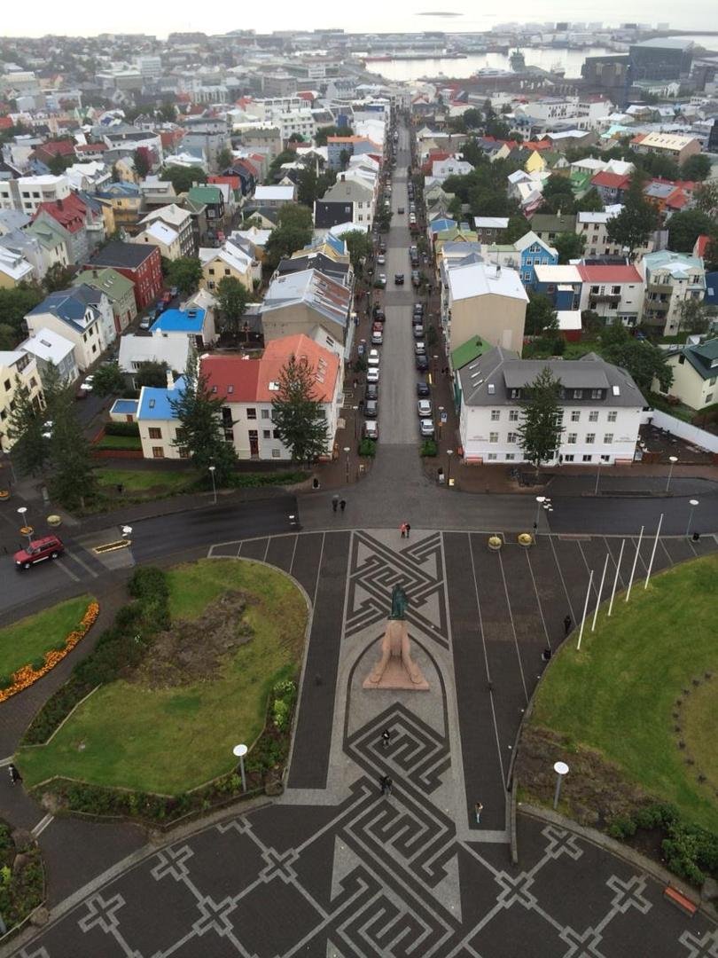 View from the top.