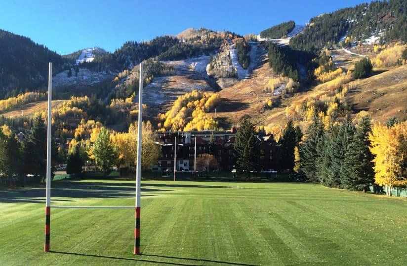 Don’t know much about Aspen but gotta like a town whose ‘central park’ is a rugby pitch.