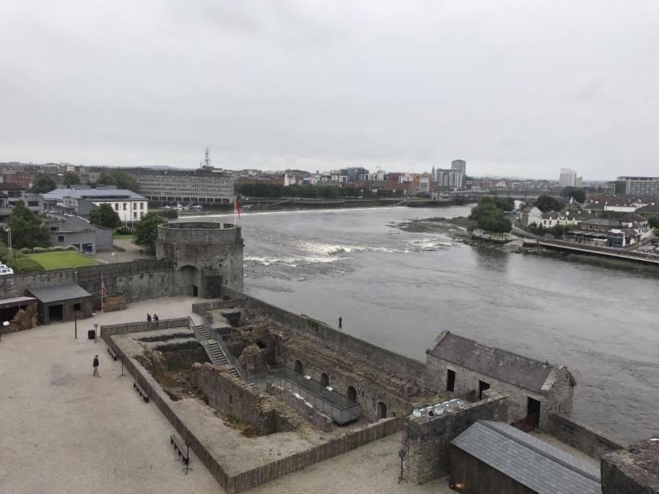 King John's Castle in Limerick Ireland