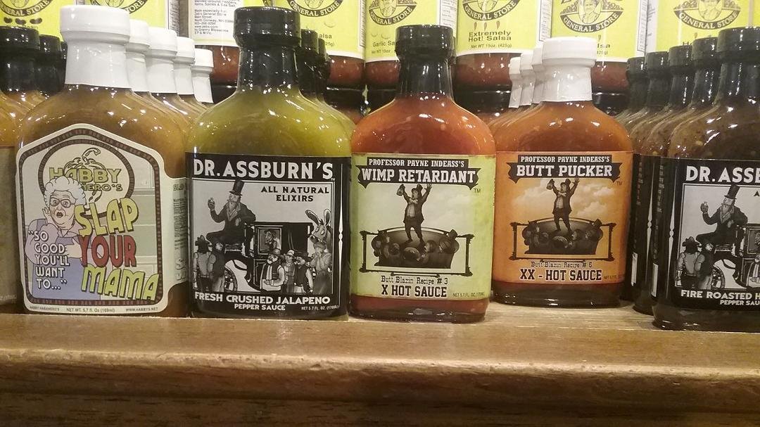 Here is a sample of some North Conway hot sauce!