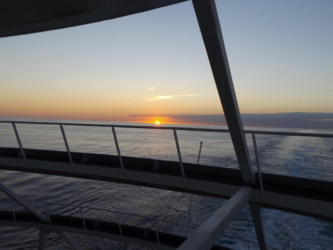 Last sunrise of the trip