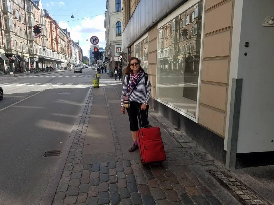 Getting ready to hit the hard open road from Copenhagen to Sweden.