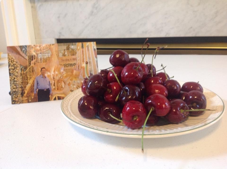 Remembering Hong Nguyen today and his favorite fruit.