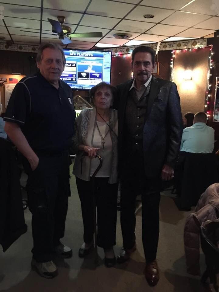 My mother An brother Bob