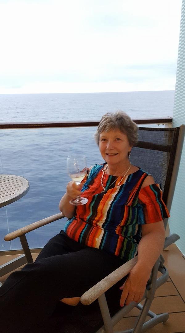 Cocktails on veranda before dinner. Love it!