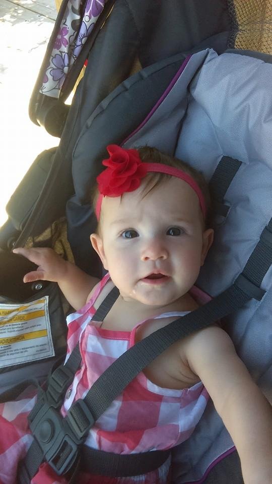 My beautiful granddaughter Claira