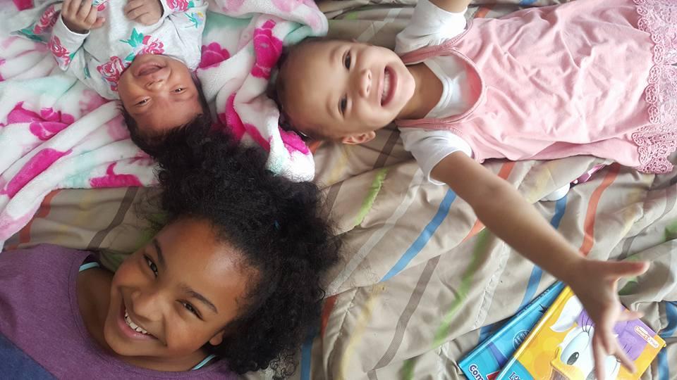 They are my strength. Damn its feels great to be a daddy. #blessed