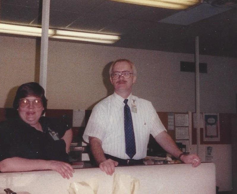 Coleman Archives
DESC Kettering Pot luck
Apr 1990 - Advancement celebration
Best Bud Teresa Drais & me