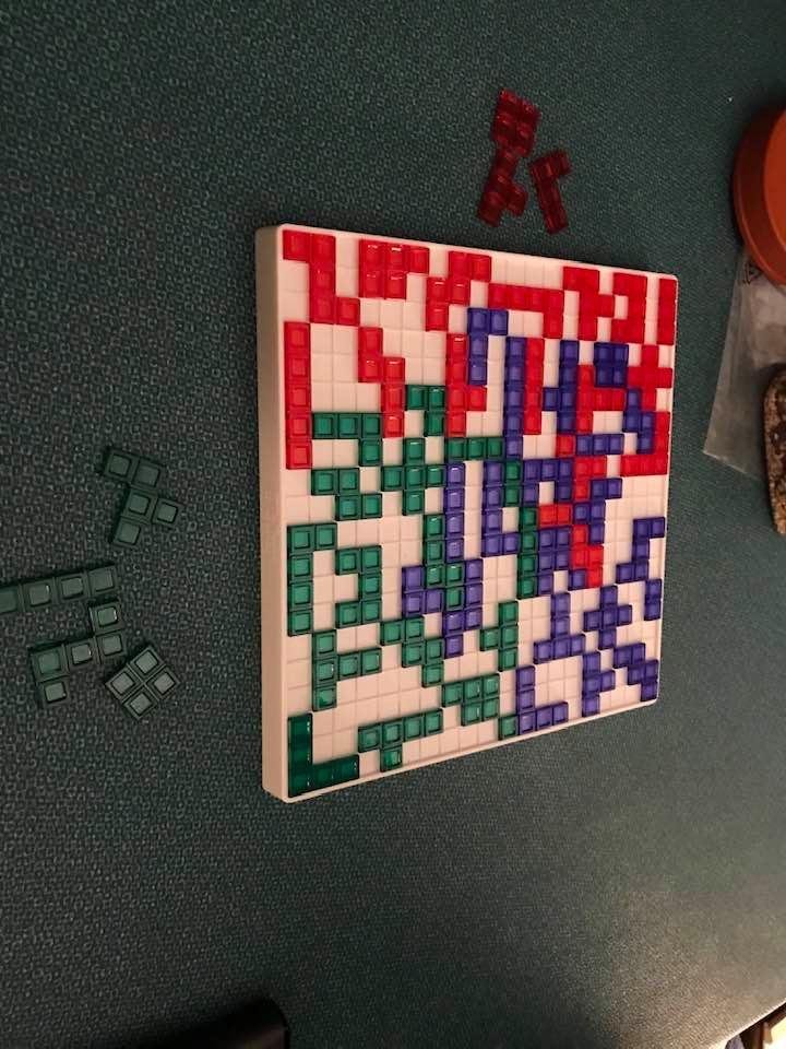Bill wins using all his pieces!!