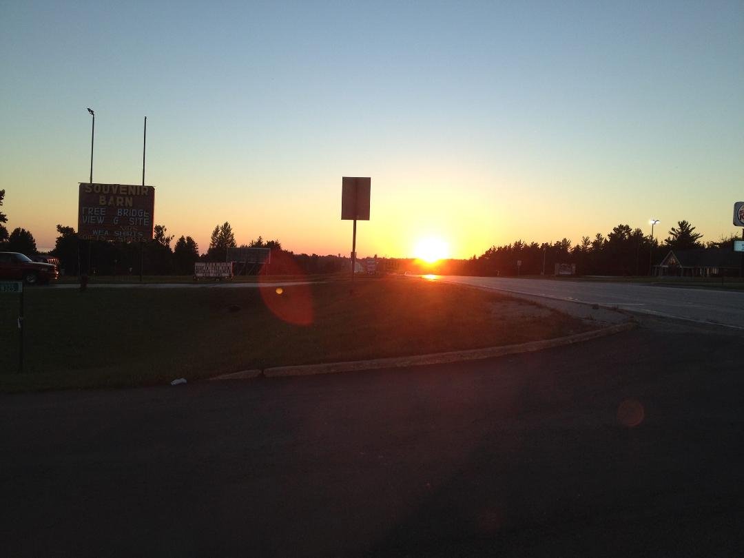 Sunset St Ignace