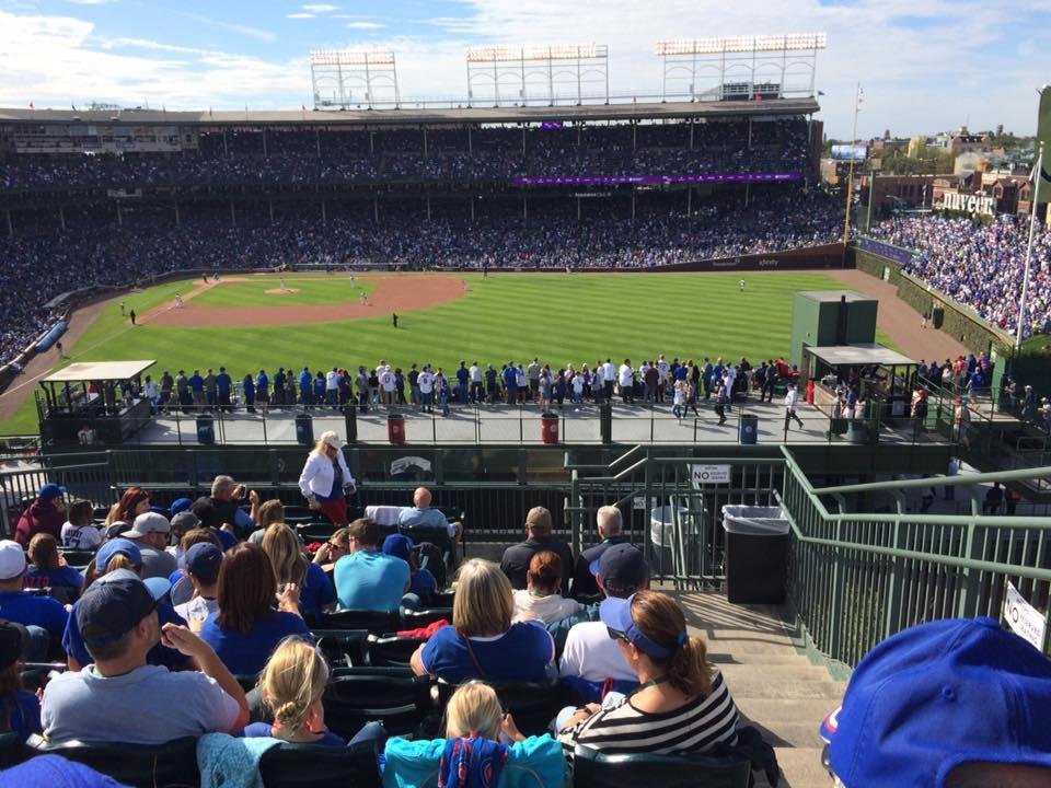 Great day at Wrigley Field rooftops