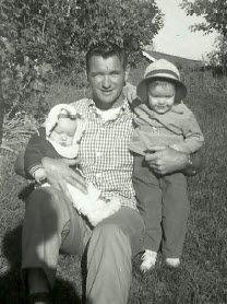 This is my favorite picture of my dad, sister and I.  I'm on dad's left.  Miss you and love you, dad.  Happy Father's Day.