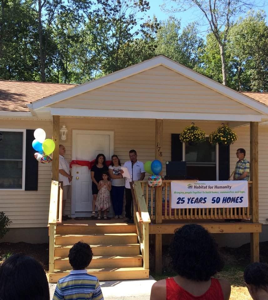 Raritan Valley Habitat's 50th home was dedicated on Saturday. Here's to the next 50!